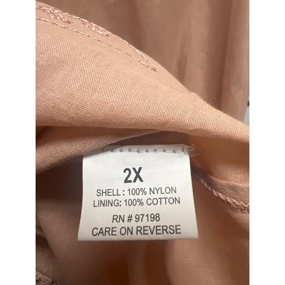 Nataya NWT Pink Crepe Scoop Neck Shift Dress - Picture 8 of 8